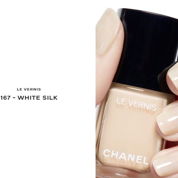 Chanel LE VERNIS nail polish 167 - WHITE SILK - Picture 4 of 9